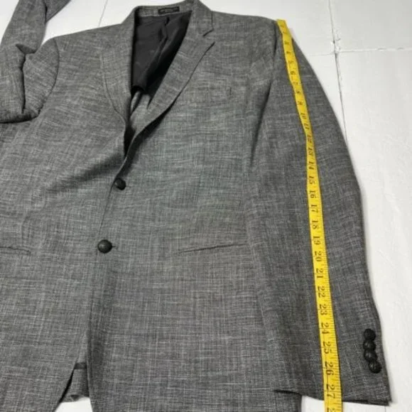 John Varvatos Star Usa Unconstructed Blazer Grey Size 40